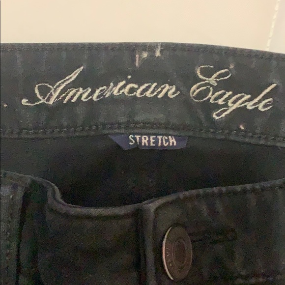 Black American Eagle jeans / Jeggings - Picture 3 of 4